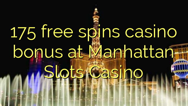 Manhattan slots bonus code