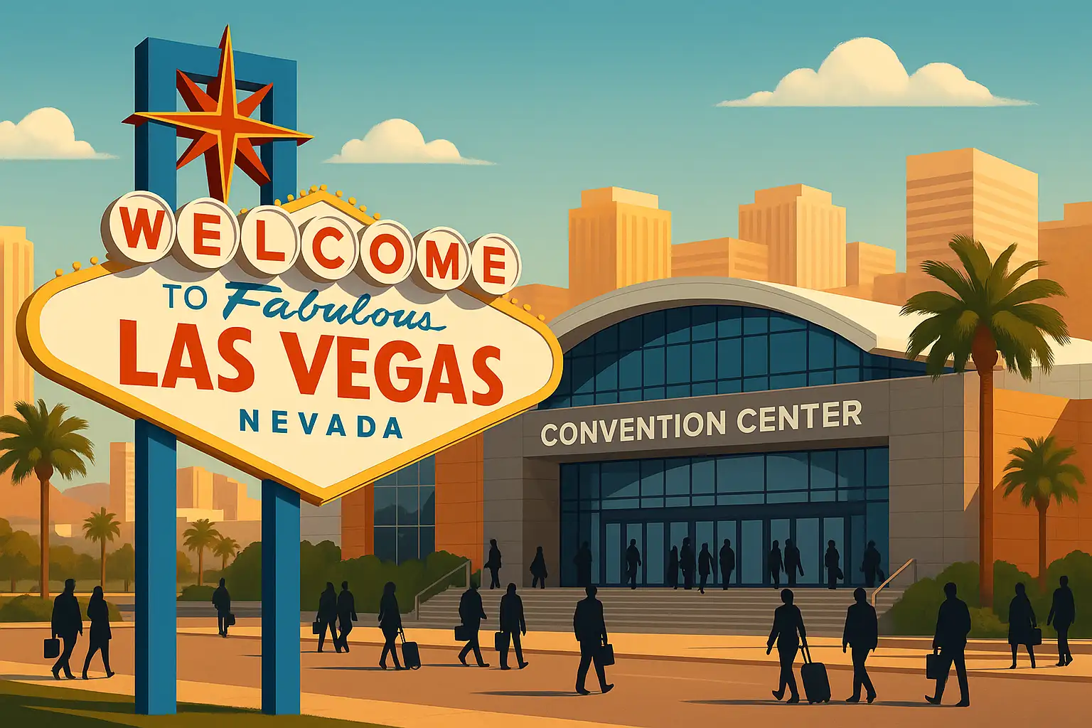 Las Vegas Secures Second Place in North America for Conventions