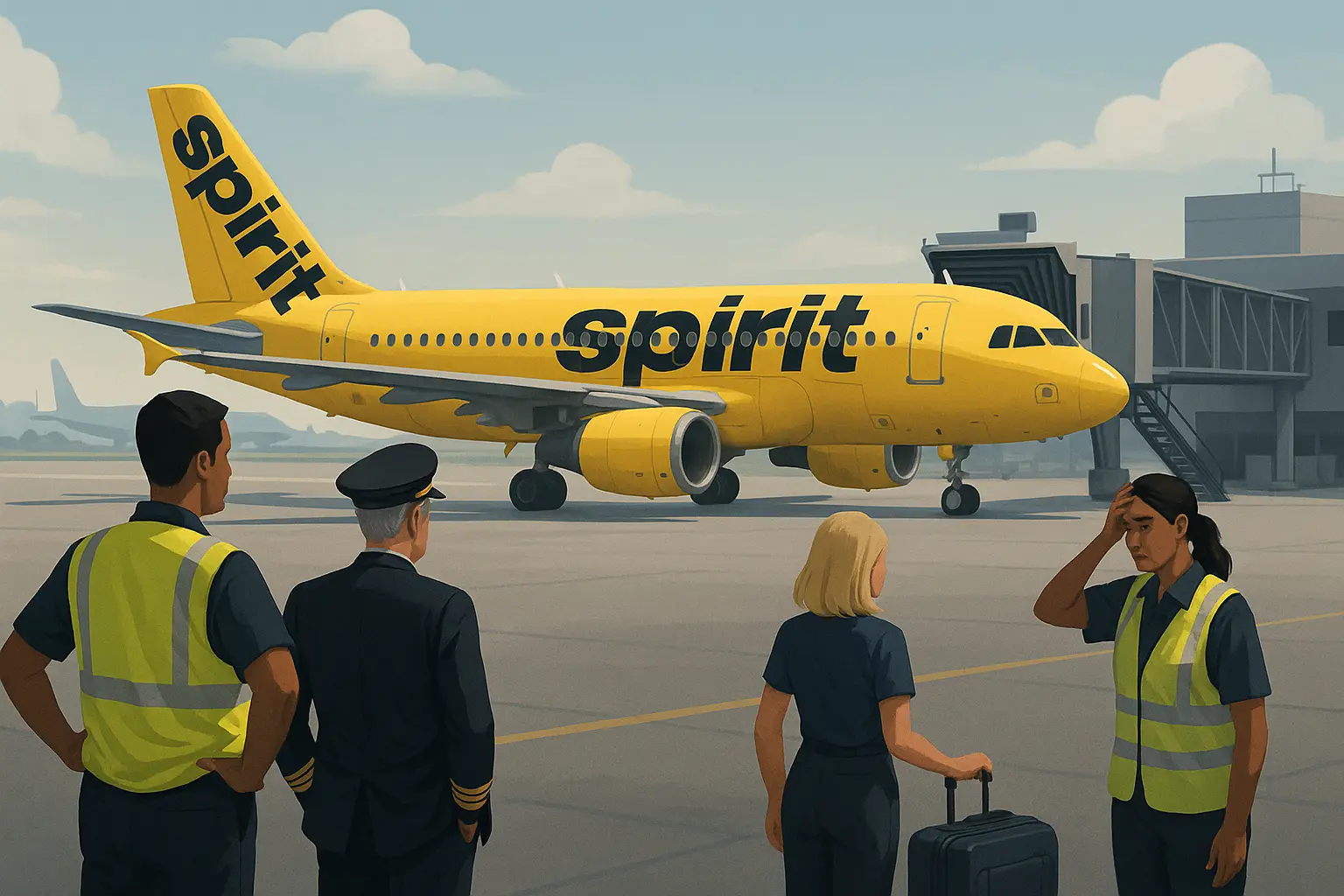 Spirit Airlines Shuts Down Operations After 34 Years in Service