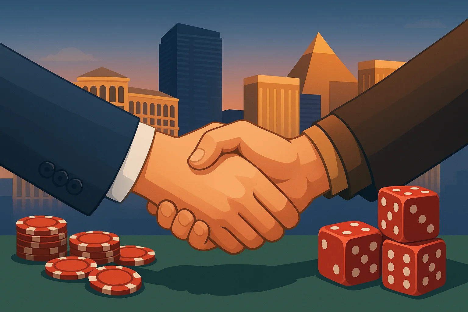 JPMorgan: Caesars and Fertitta Deal May Lead to Vegas Casino Sales