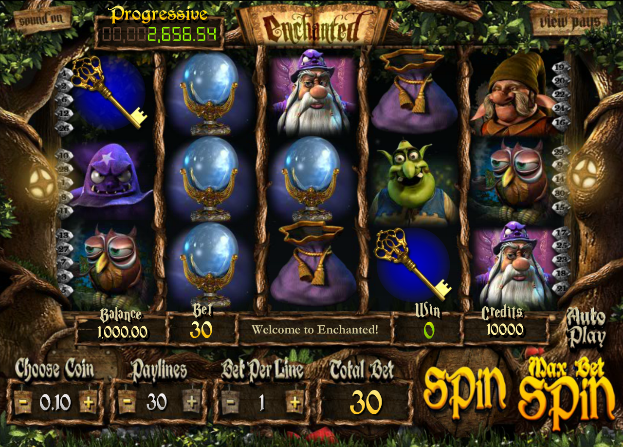 Enchanted JP free slot game