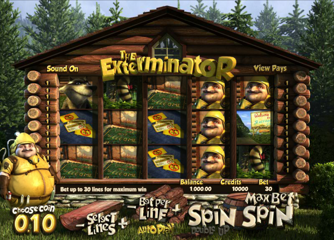 The Exterminator free slot game