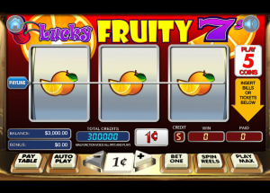 Lucky Fruity բնիկ