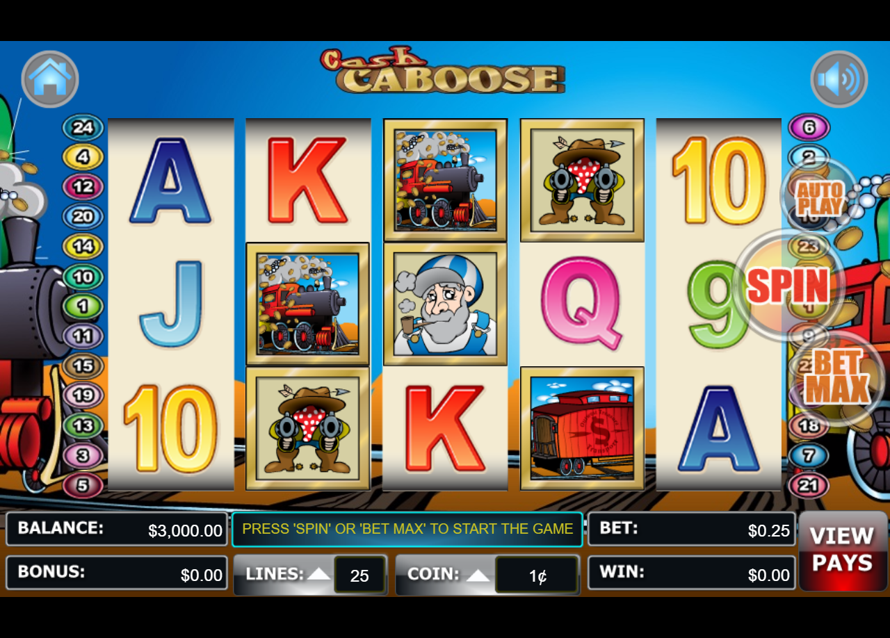 Cash Caboose slot