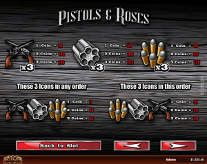 Pistols & Roses Slot