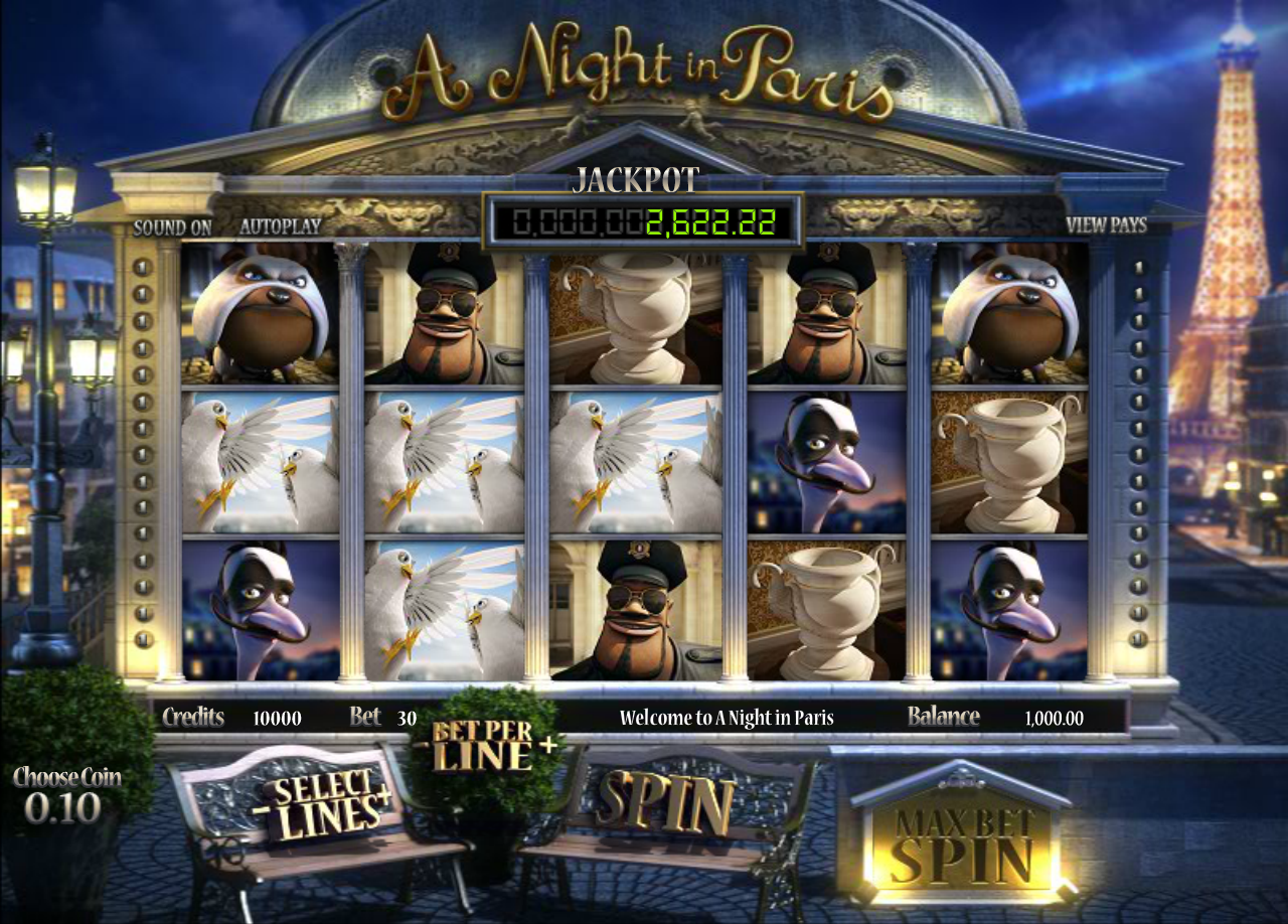 A night Paris free slot