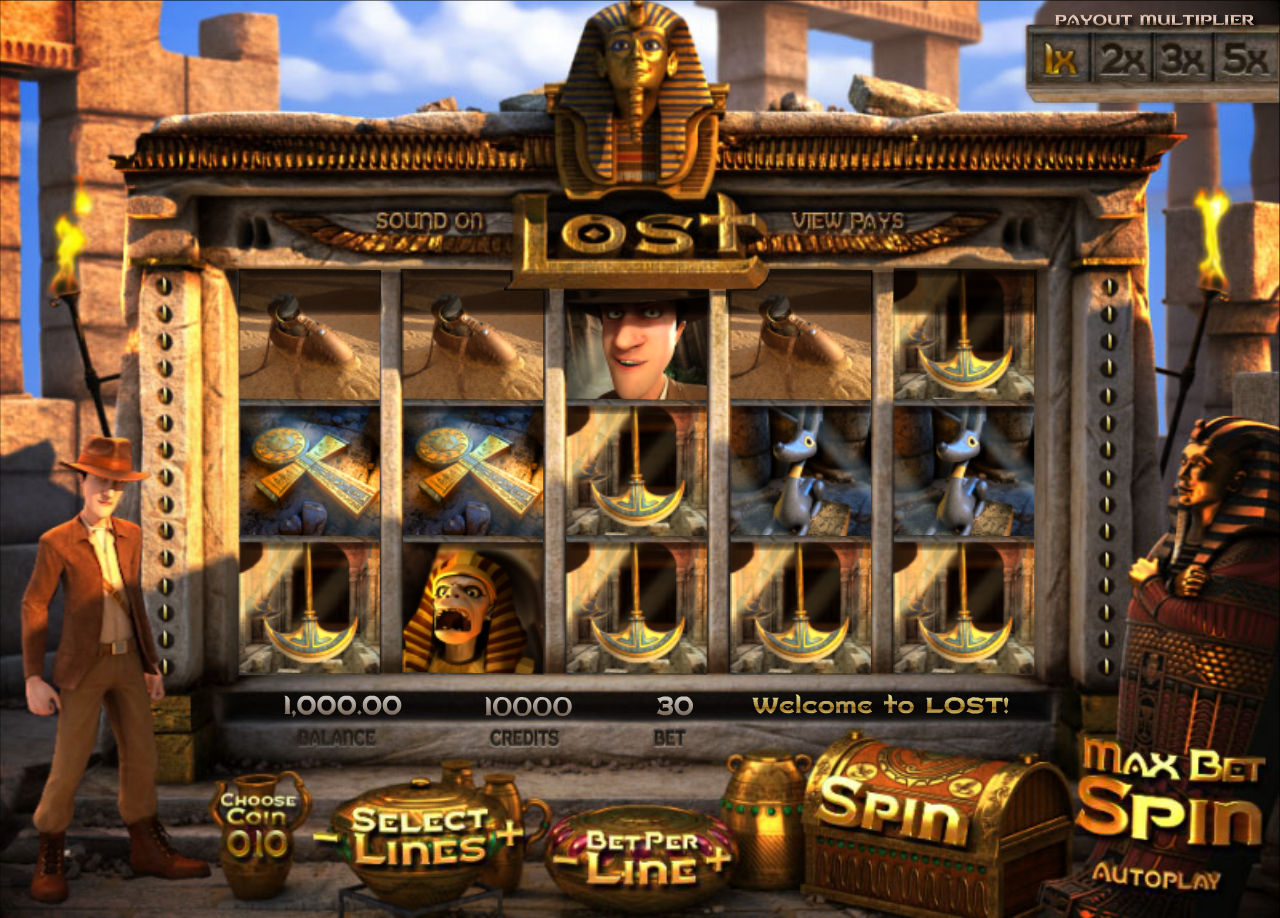 Lost slot game