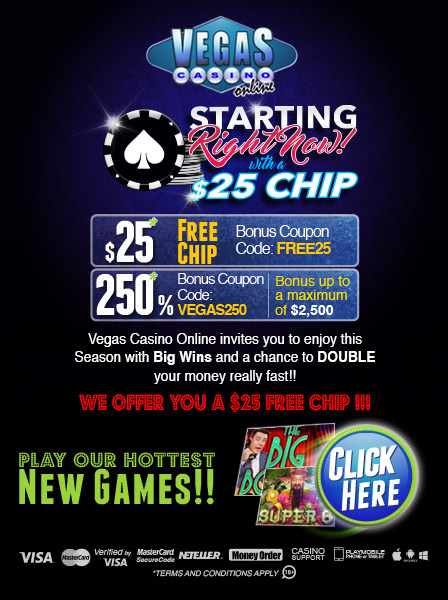 VEGAS CASINO ONLINE STARTING WITH A  CHIP