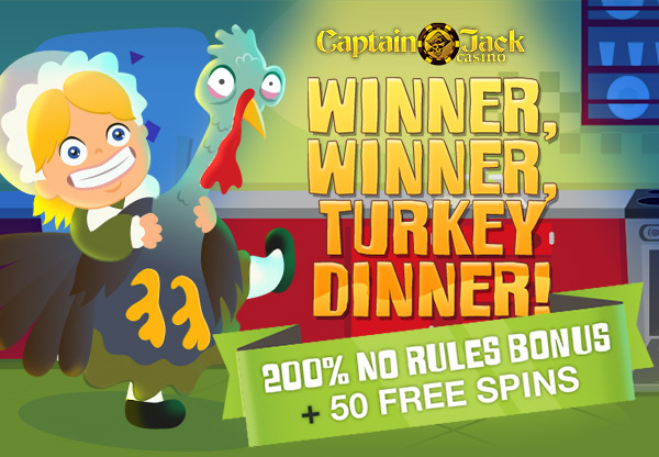 Celebrate Thanksgiving with Captain Jack
