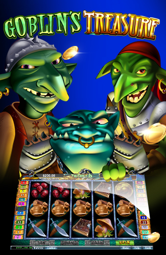 Sloto Cash – Play Goblin’s Treasure  with  FREE and  ,777 Welcome bonus!