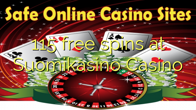 115 free spins at Suomikasino Casino