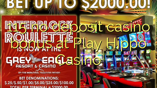 115 no deposit casino bonus bij Spel Hippo Casino