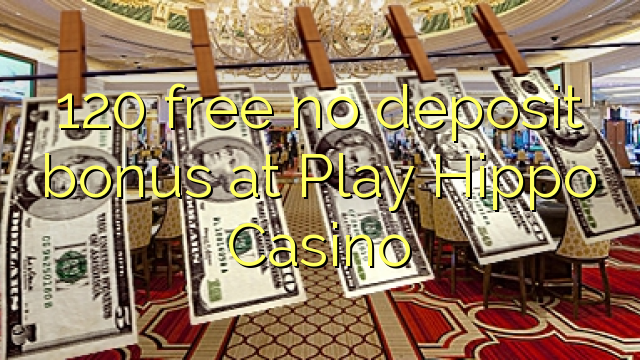 120 free no deposit bonus at Play Hippo Casino