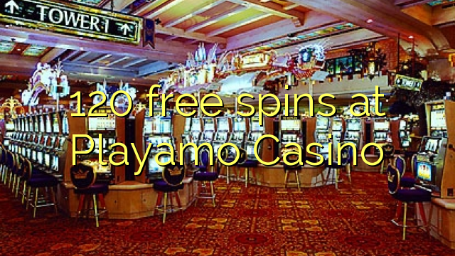 120 free spins at Playamo Casino