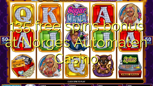 135 free spins bonus at Norges Automaten Casino