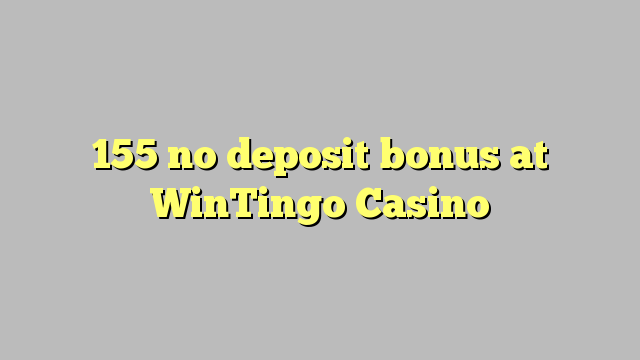 155 no deposit bonus at WinTingo Casino