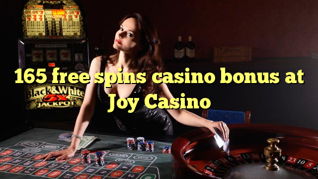 165 girs gratis bo de casino en Joy Casino