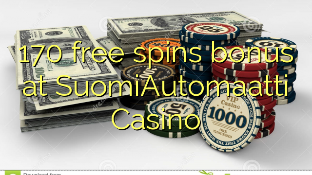 170 giros gratis de bonificación en SuomiAutomaatti Casino