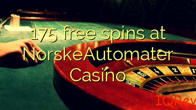 175 free spins at NorskeAutomater Casino