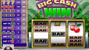 Big Cash Win vakasununguka slots