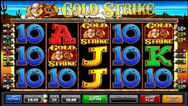 Strike Gold kostenloser Slot