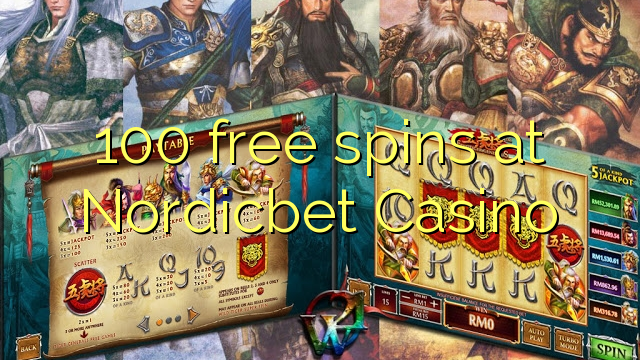 100 free spins at Nordicbet Casino