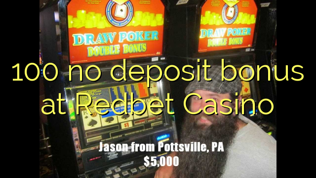 100 no deposit bonus at Redbet Casino