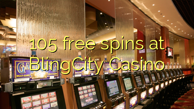 105 free spins at BlingCity Casino