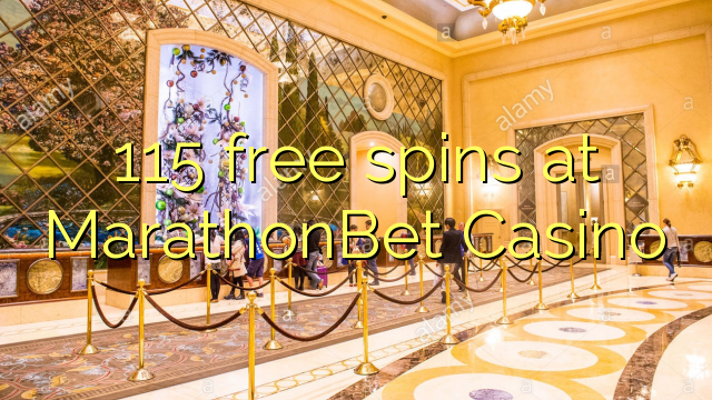 115 free spins at MarathonBet Casino