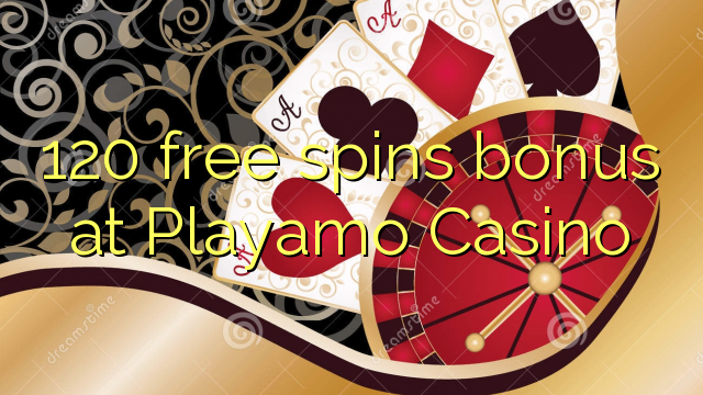 120 free spins bonus at Playamo Casino