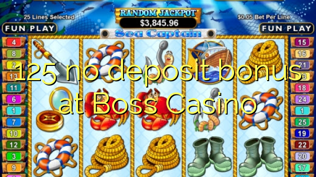 125 no deposit bonus at Boss  Casino