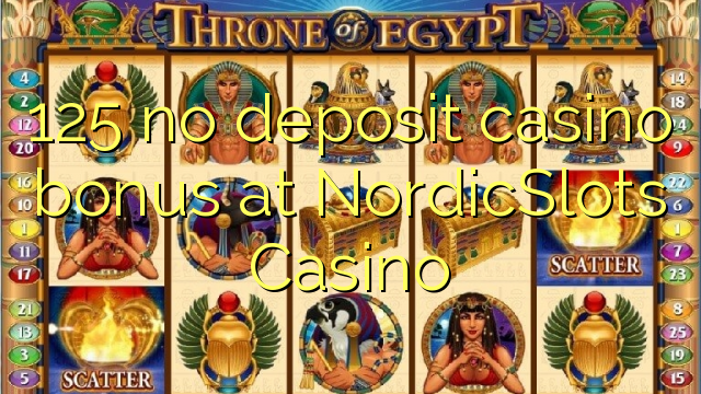 125 no deposit casino bonus at NordicSlots Casino