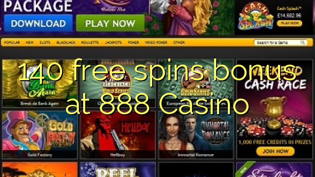 140 bébas spins bonus di 888 Kasino