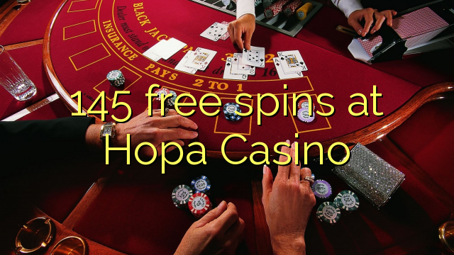 145 free spins at Hopa Casino