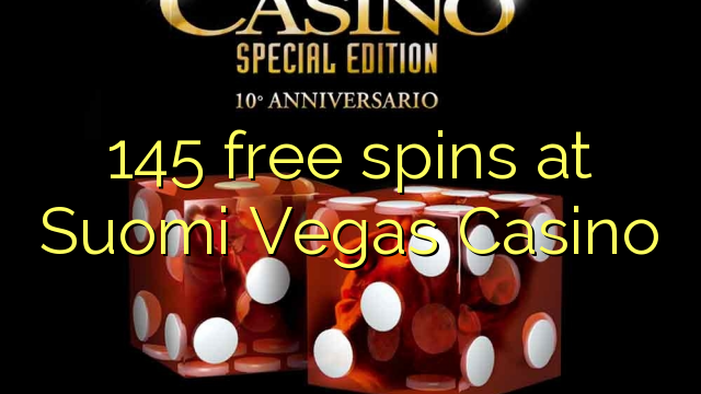 145 free spins at Suomi Vegas Casino