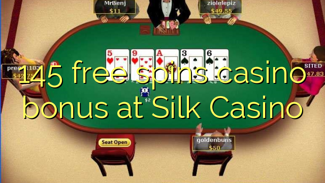 145 free spins casino bonus at Silk Casino