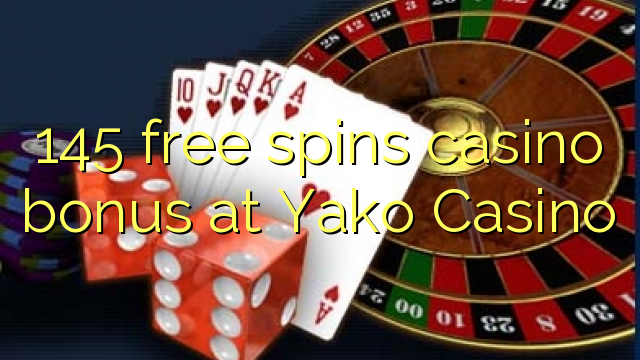 145 free spins casino bonus at Yako  Casino