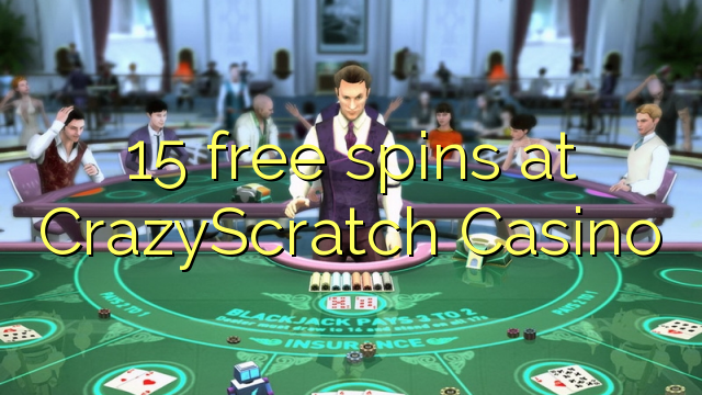 15 free spins at CrazyScratch Casino