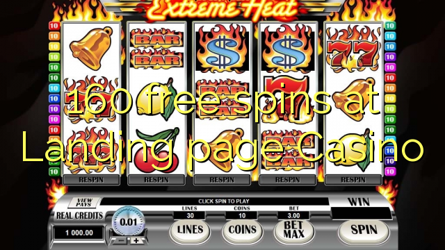 160 free spins sa Landing page Casino