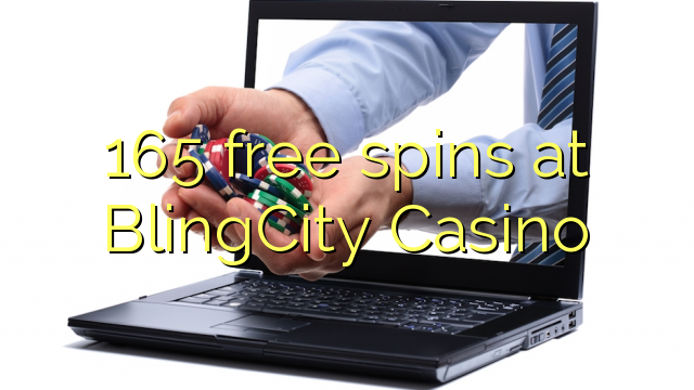 165 free spins at BlingCity Casino