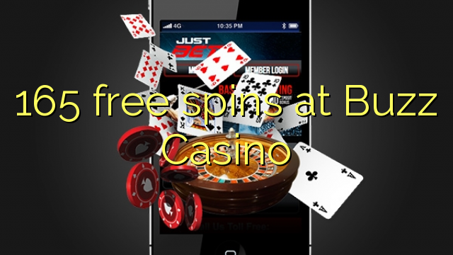 165 free spins at Buzz Casino