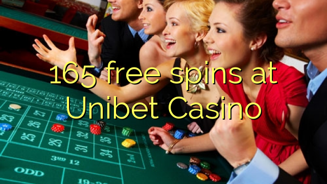 165 free spins at Unibet Casino