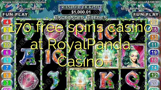 170 free spins casino at RoyalPanda Casino