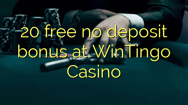 20 libertar nenhum bônus de depósito no Casino WinTingo