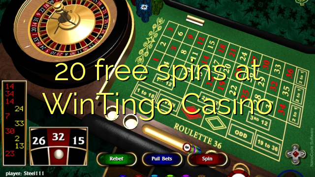 20 free spins at WinTingo Casino