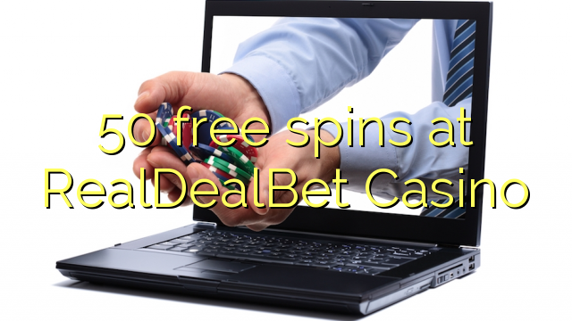 50 ຟລີສະປິນທີ່ RealDealBet Casino