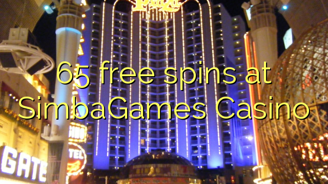 65 free spins at SimbaGames Casino