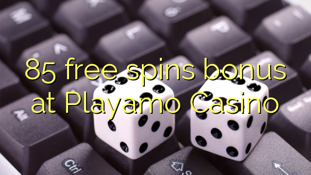 85 free spins bonus at Playamo Casino