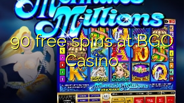 90 free spins at BGO Casino