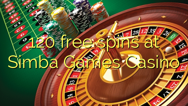 120 free spins at Simba Games Casino